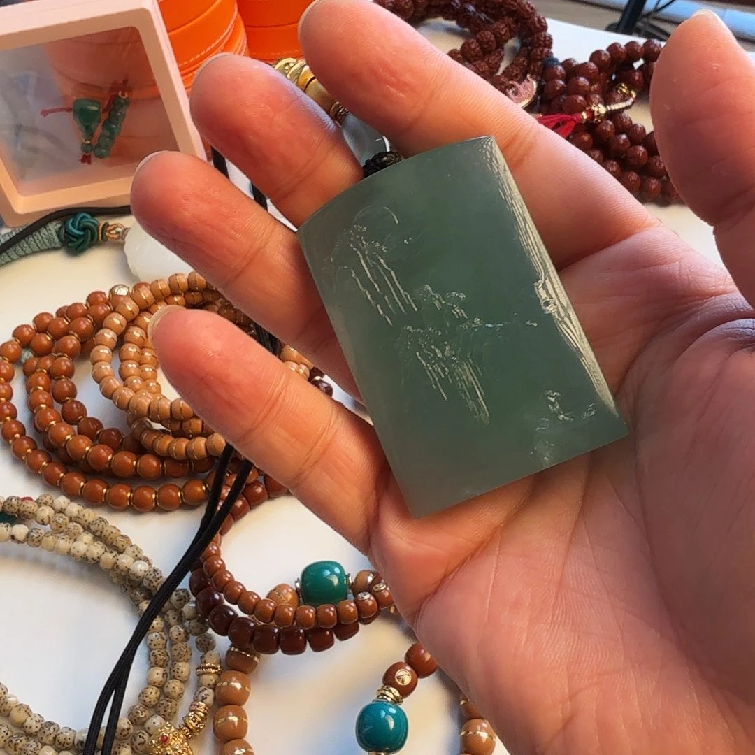 琉璃/树脂/塑料类牌子配饰105