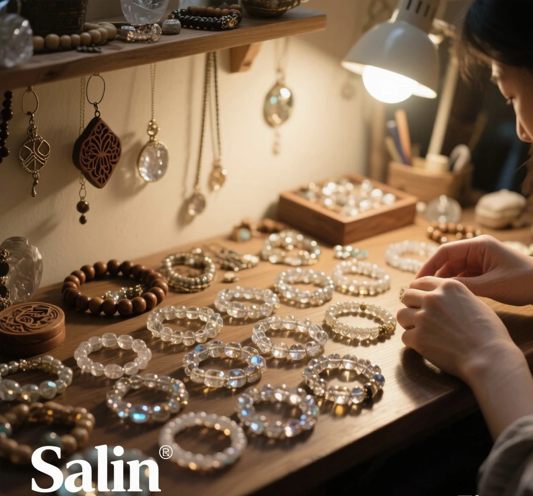 【啵啵间专用】萨琳手作琉璃设计款手串默认微瑕多样性发货