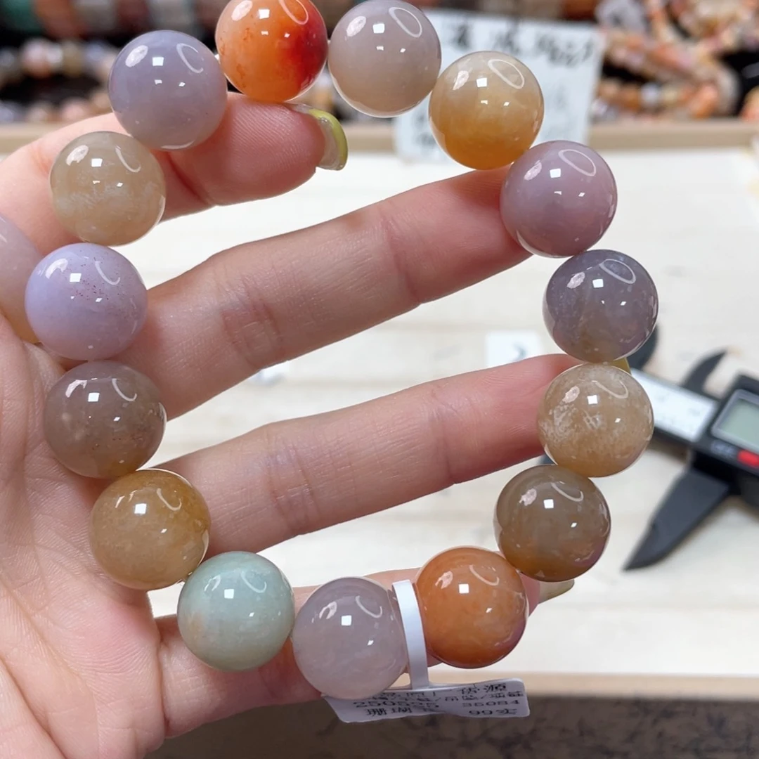 硅化珊瑚（珊瑚玉）手链未镶嵌邓****】233