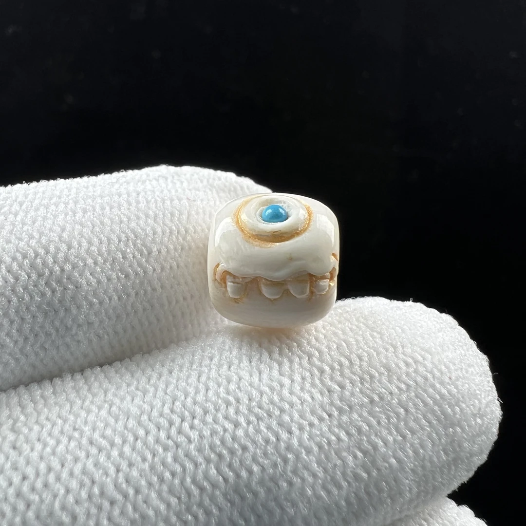 X7521天然猛犸牙 配饰 11*10mm支持鉴定 假一罚四