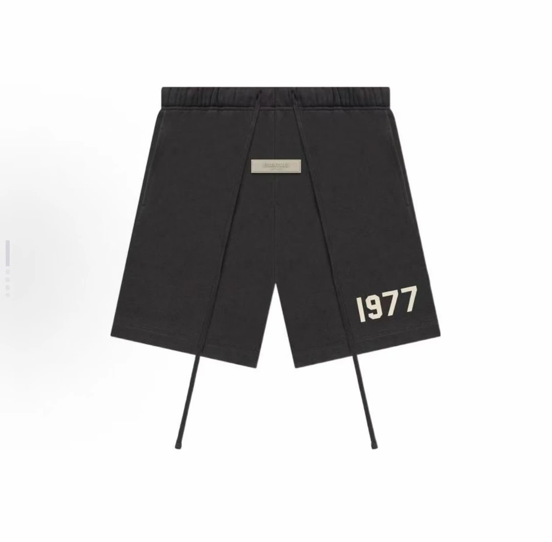 1977夏季短裤百搭短袖简约宽松重磅抓绒工艺