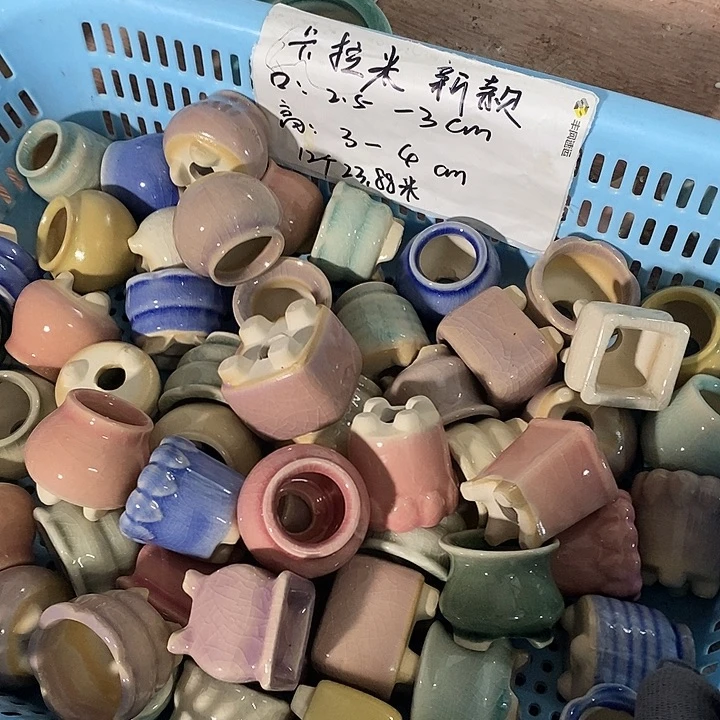 红陶【满10米包邮默认微瑕疵】12个