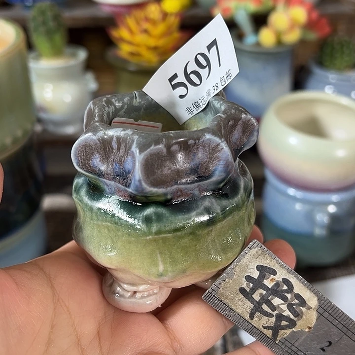 口3 手工花盆满30包邮