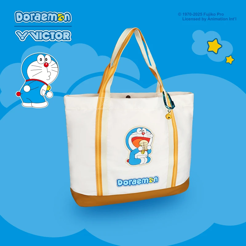 VICTOR/威克多BG5935DRM-V浅卡其托特包(2025联名哆啦A梦)