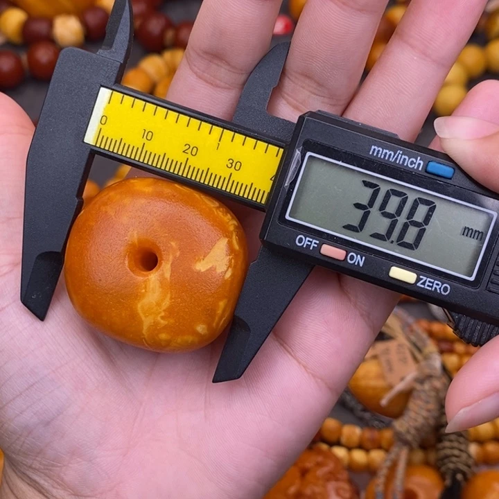 心***犀蜜蜡未镶嵌裸石蜜蜡L