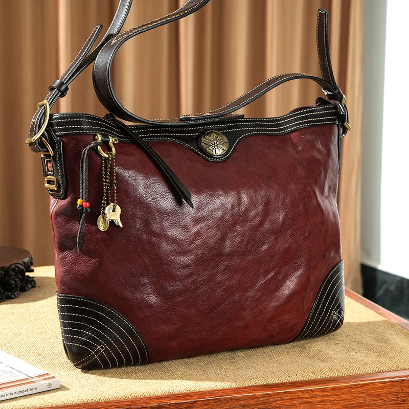 制道手工皮具斜挎包单肩包百搭重工13602