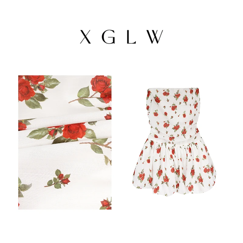 花样年华~胖MM大码夏季甜美小清新百搭设计感印花内搭上衣G3B0002