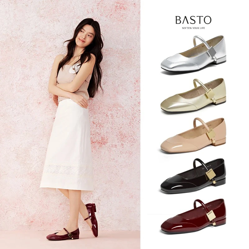 百思图玛丽珍鞋莫奈花园 M3173AQ5/M1111AQ5两种规格多色可选