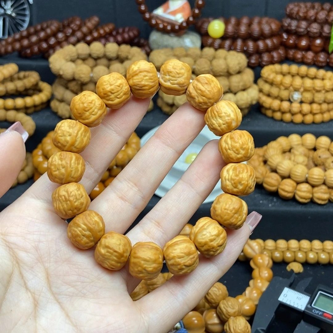 猴头核桃手串亖蛤蟆头