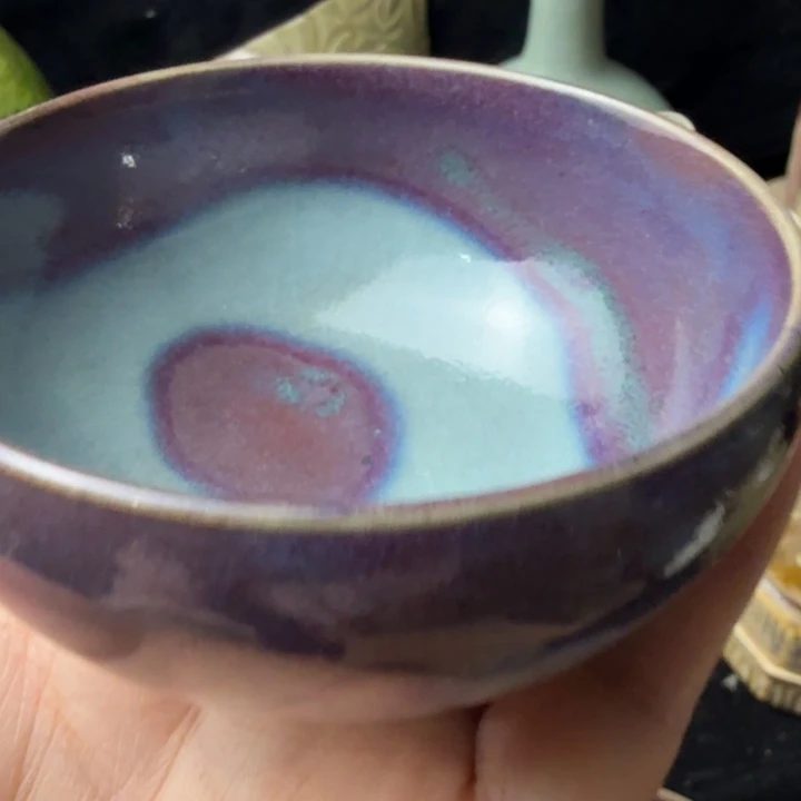 用***3中心窑口窑变钧泡泡盏