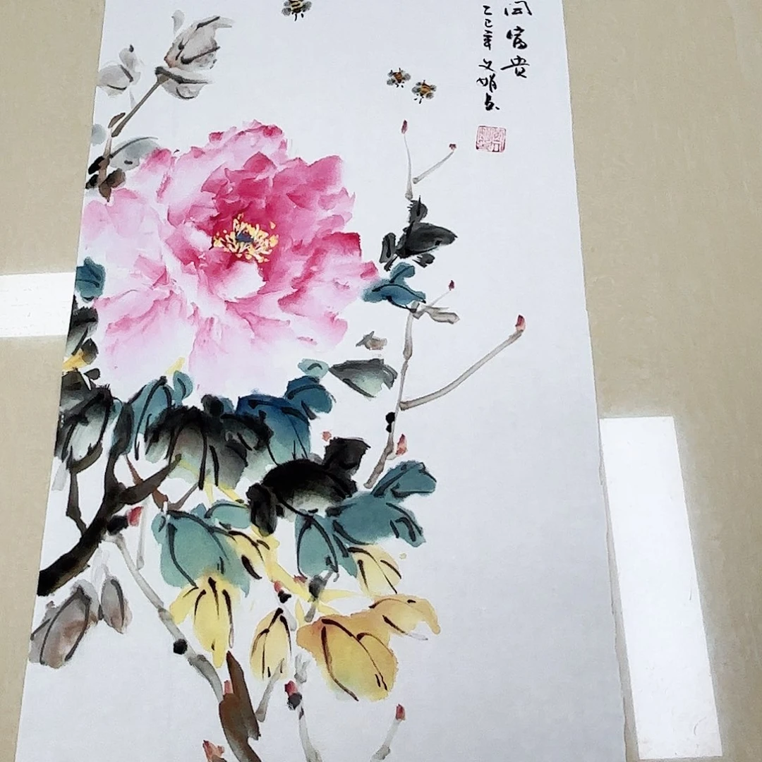 国画国画作品多次