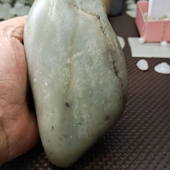 和田玉未镶嵌摆件