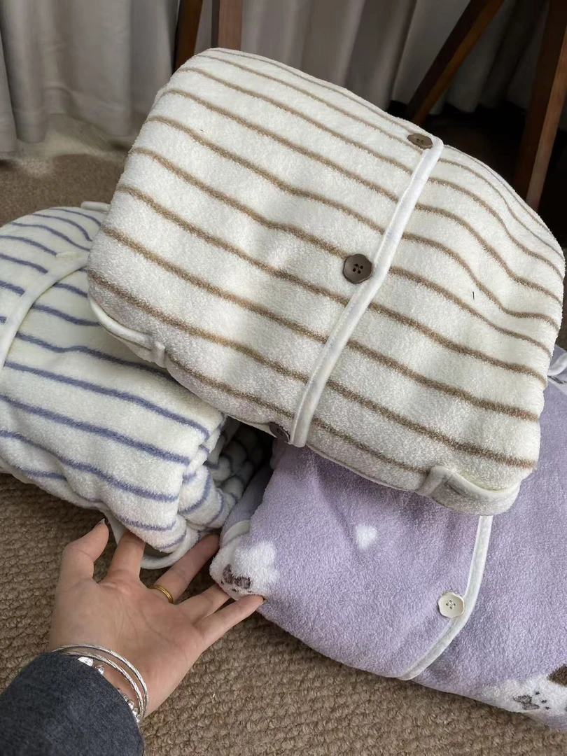 【慧慧精选】 秋冬季新品 牛奶绒套装居家服