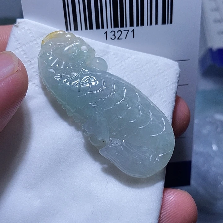 翡翠未镶嵌颈饰天光墟翡翠市场现金代购