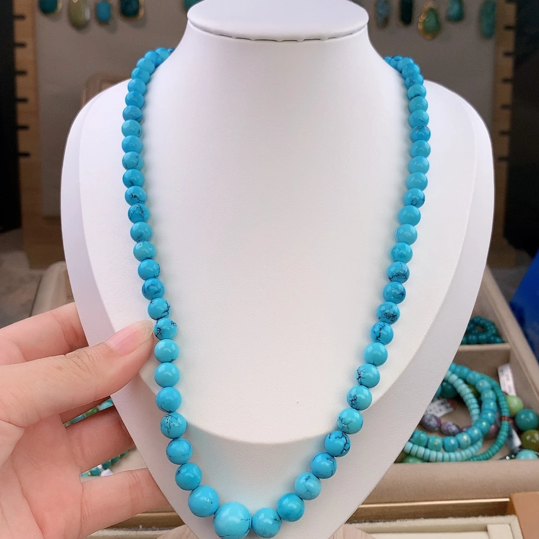 绿松石未镶嵌颈饰