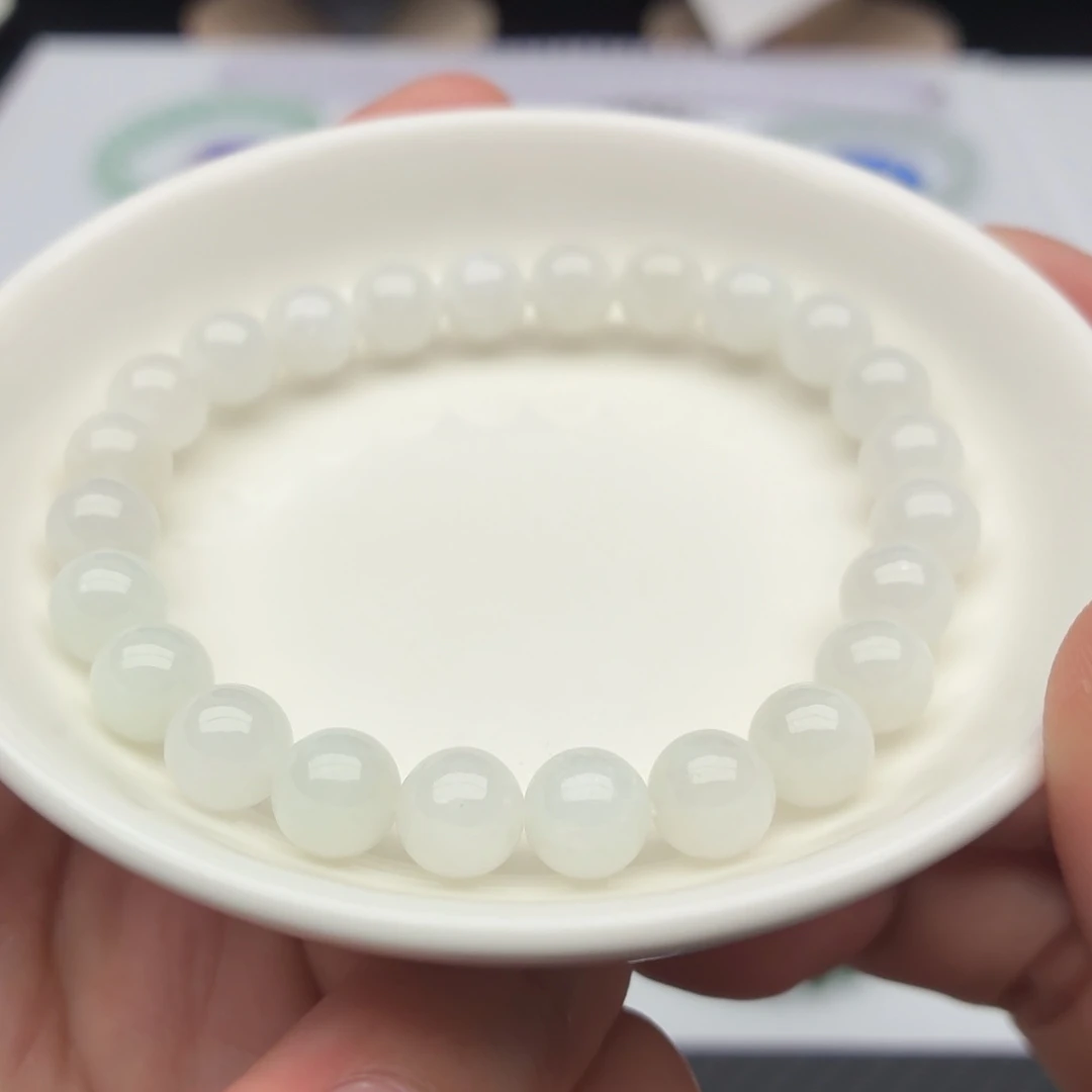 未镶嵌手链翡翠卡7.8