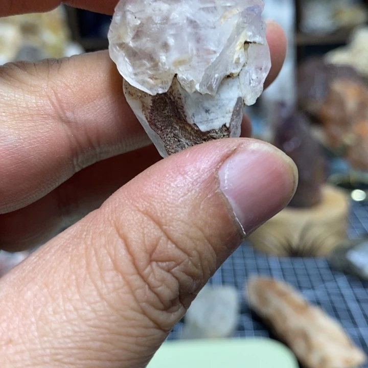 水晶水晶柱未镶嵌