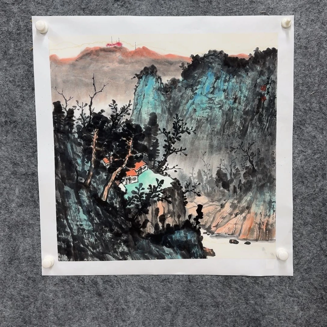 国画国画作品Shy老师