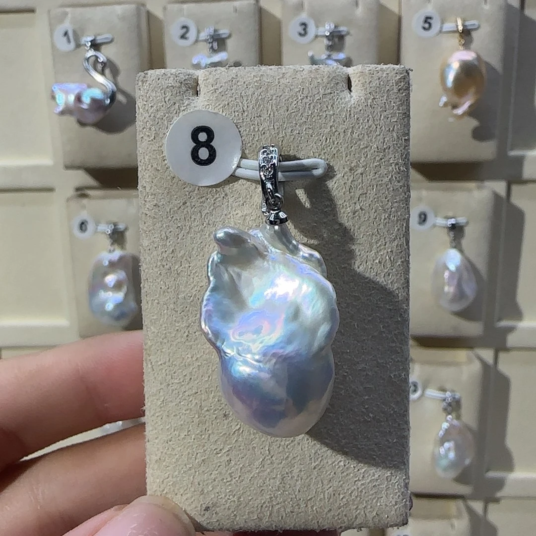 淡水珍珠合金颈饰