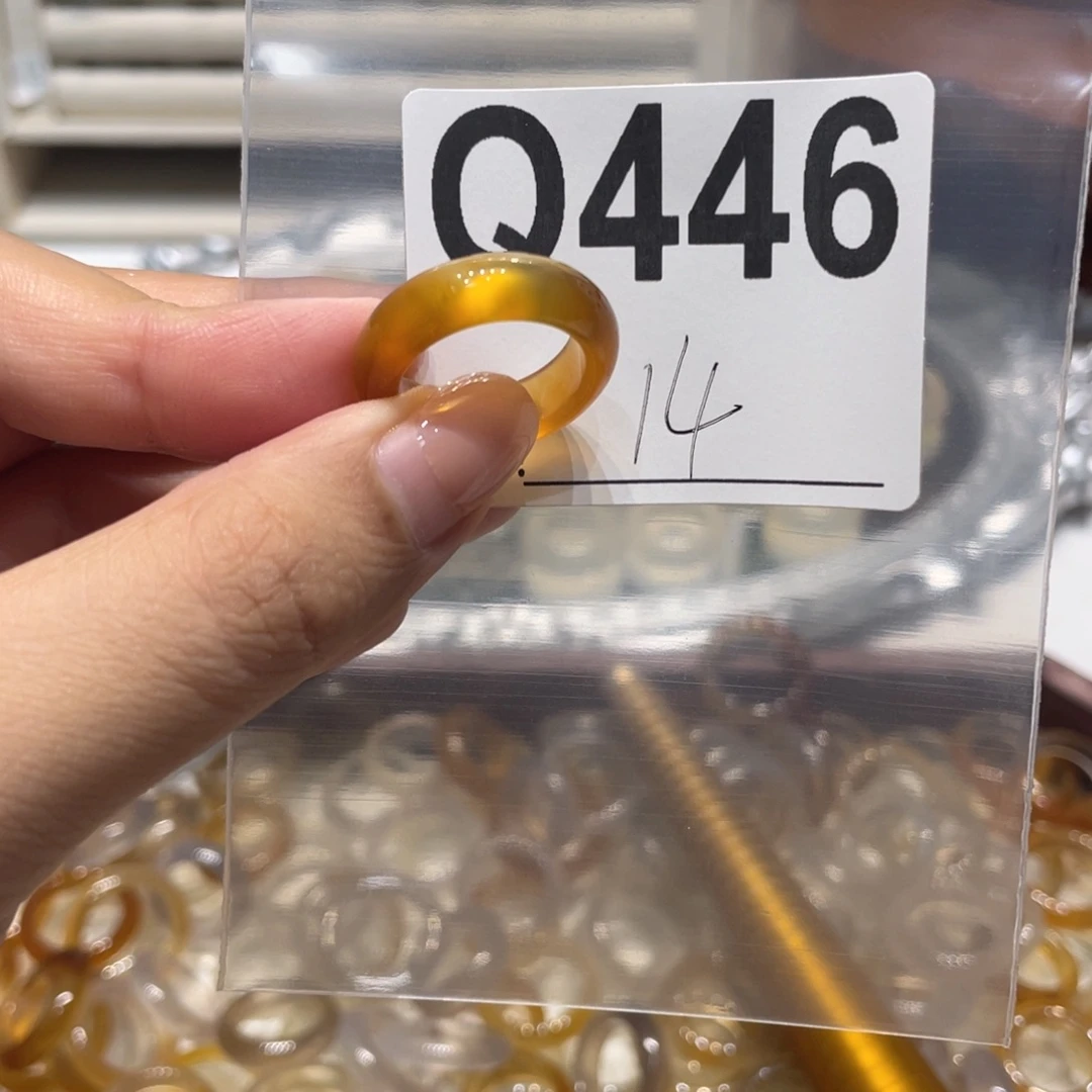 玛瑙/玉髓未镶嵌戒指446