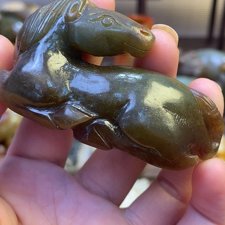 未镶嵌和田玉（糖玉）挂件