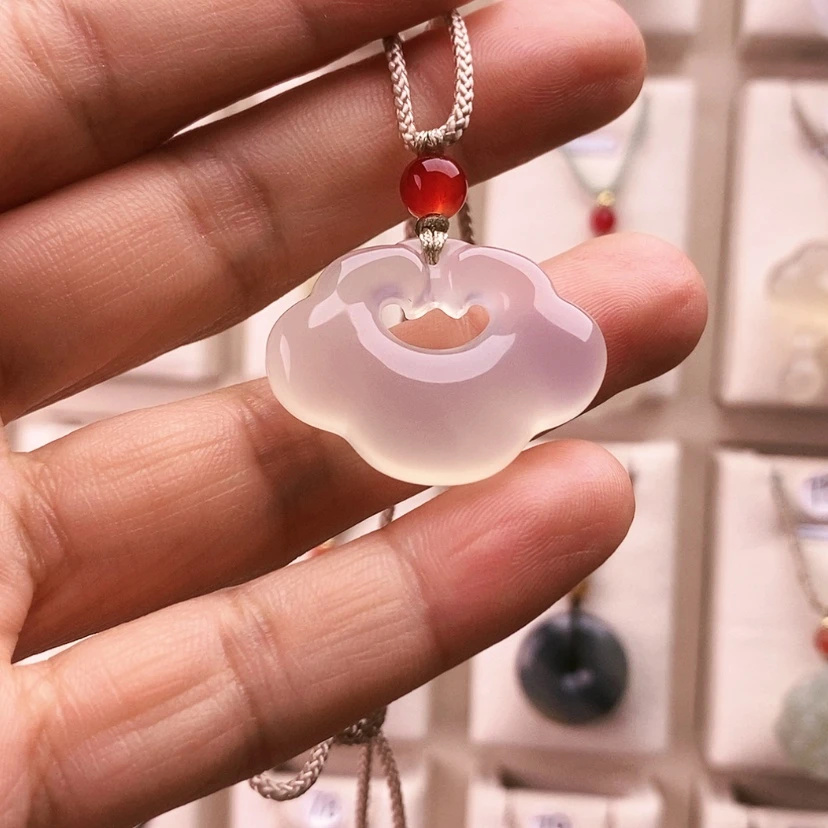 【闪购商品】玛瑙/玉髓颈饰未镶嵌哆**咪