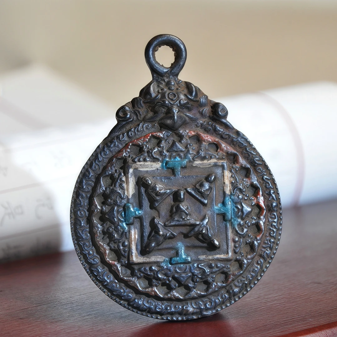 合金吊坠 【千万福】坛城五方F民族风吊坠-A0390139