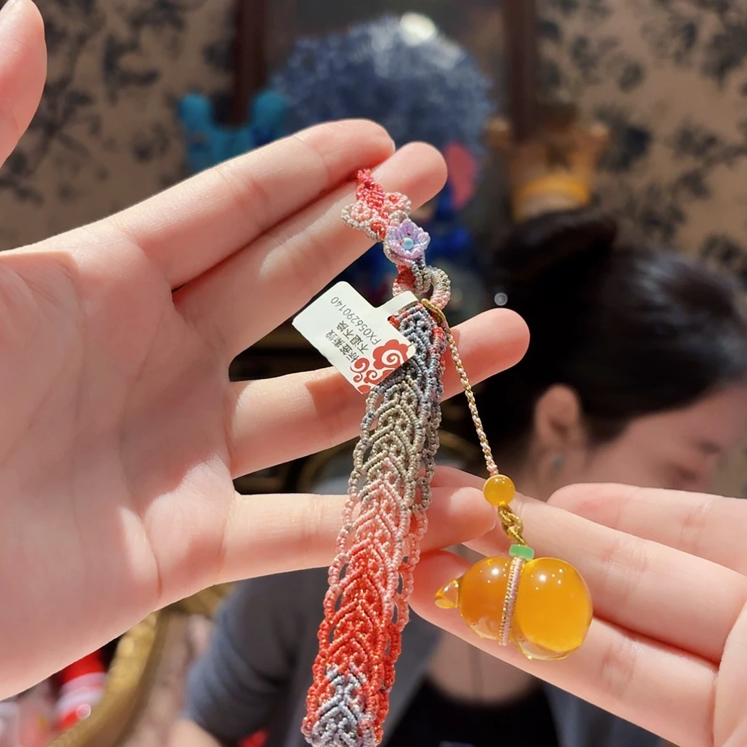 琥珀未镶嵌手绳挂件