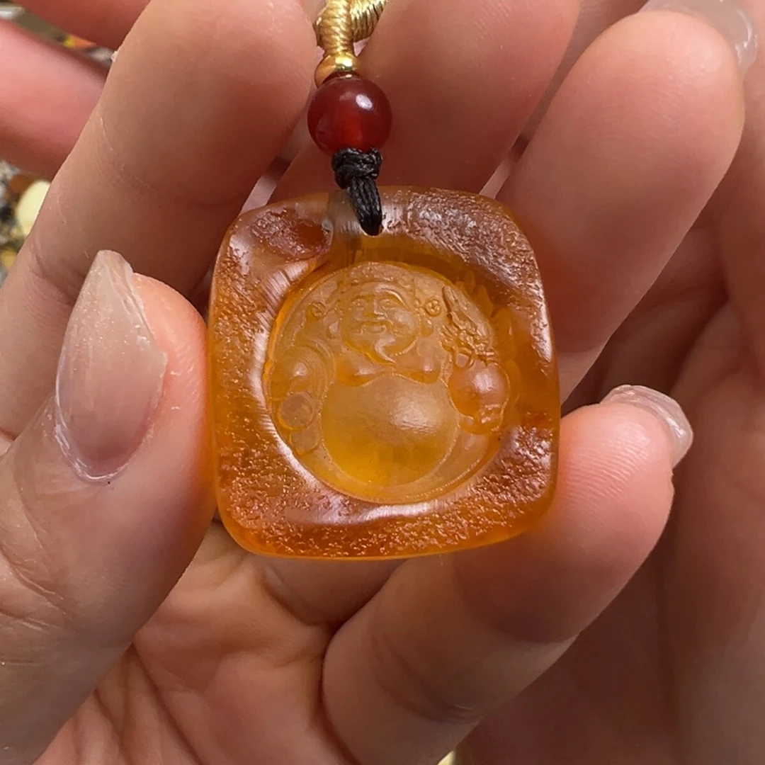裸石琥珀未镶嵌微瑕