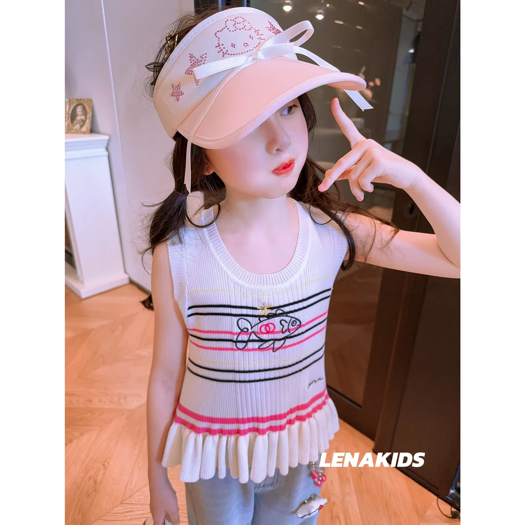 Lenakids【欧若风·大牌风100天丝凉感背心】25030202