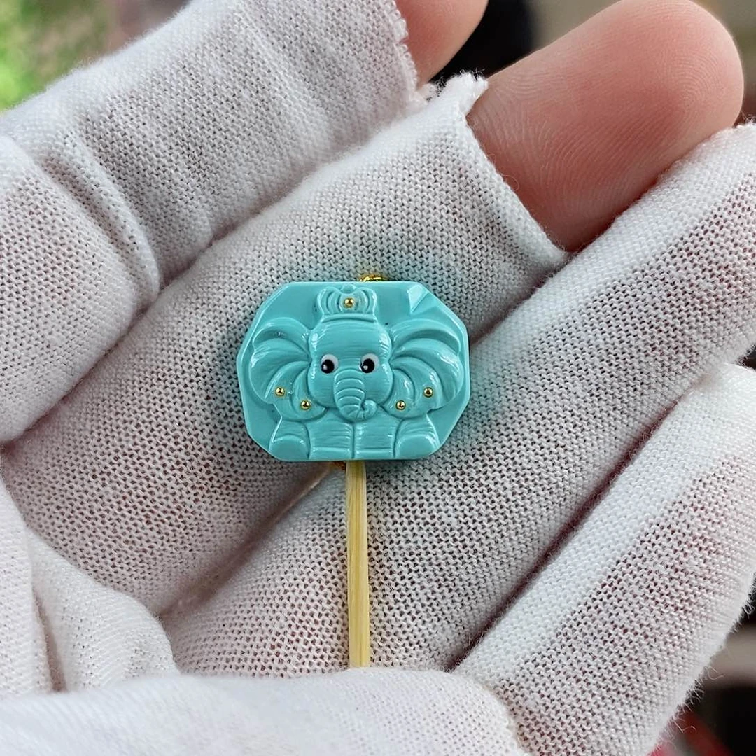 绿松石珠宝奇石未镶嵌