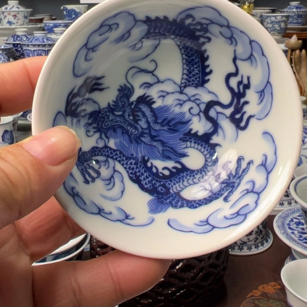 摆件景德镇青花陶瓷