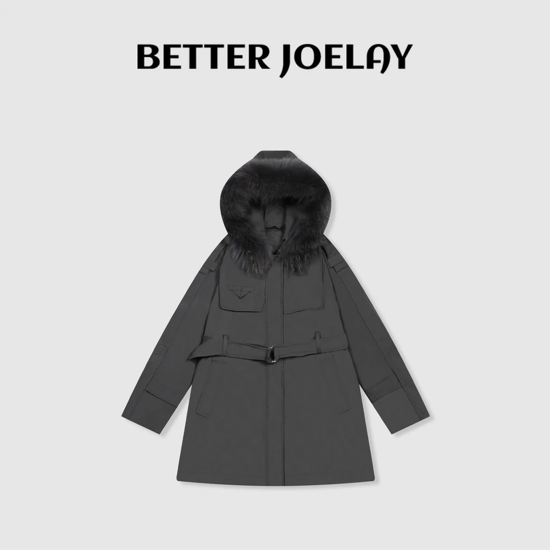 BETTER JOELAY-【孤舟晚歌】时尚百搭保暖休闲通勤风羽绒服Z8201