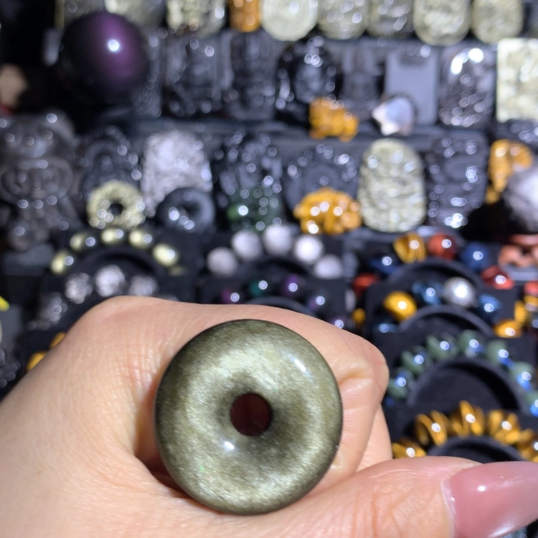 迟***…未镶嵌黑曜岩吊坠(赠链)