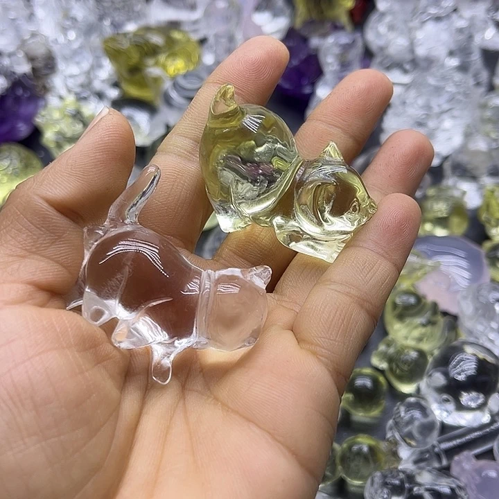 水晶摆件未镶嵌感**生摆件