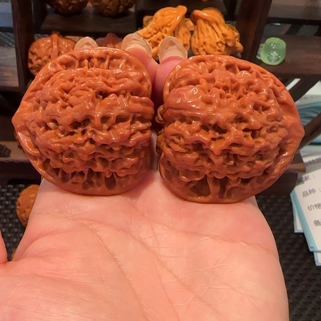 桃核吊坠官帽46精品1185