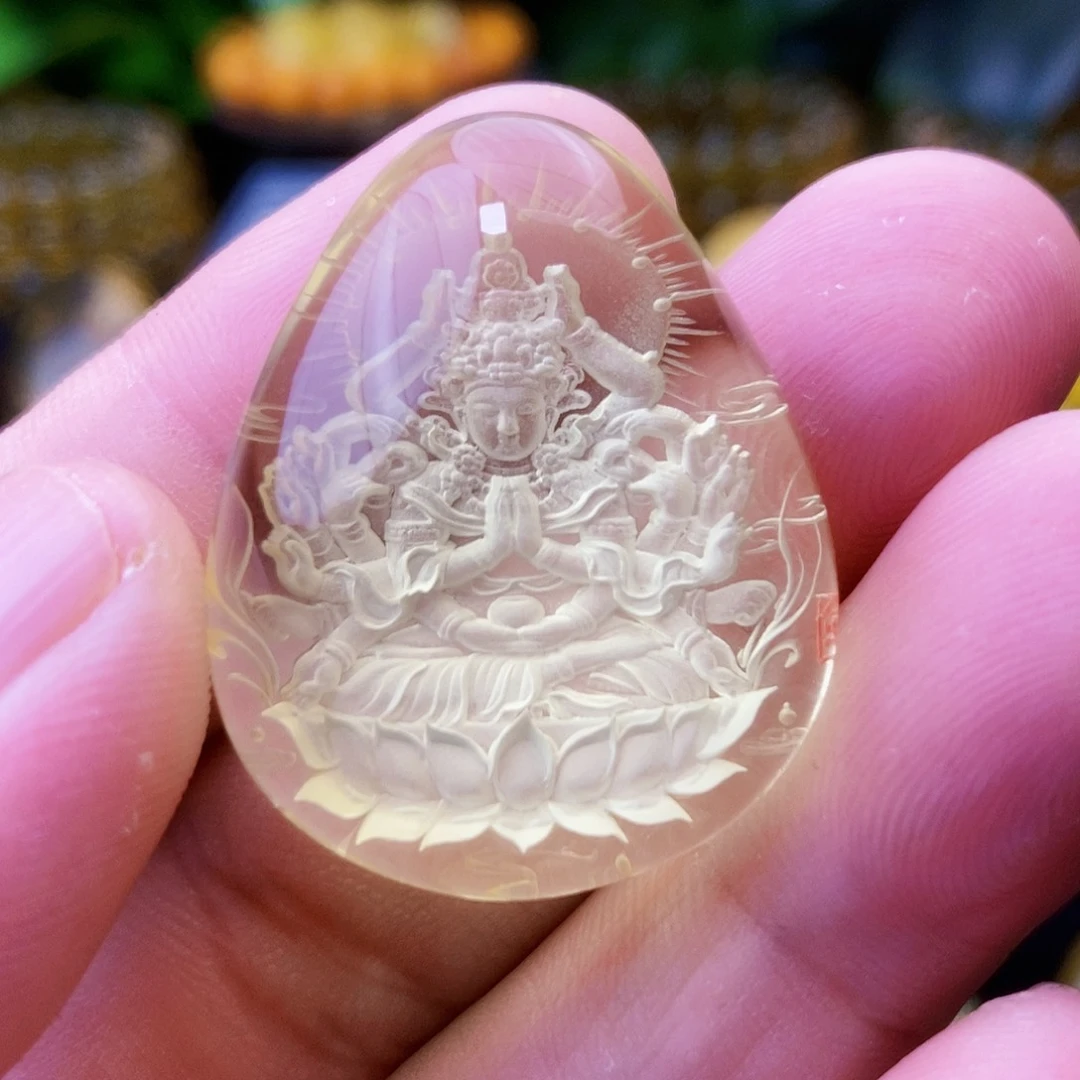 【闪购商品】金珀吊坠(不含链)未镶嵌