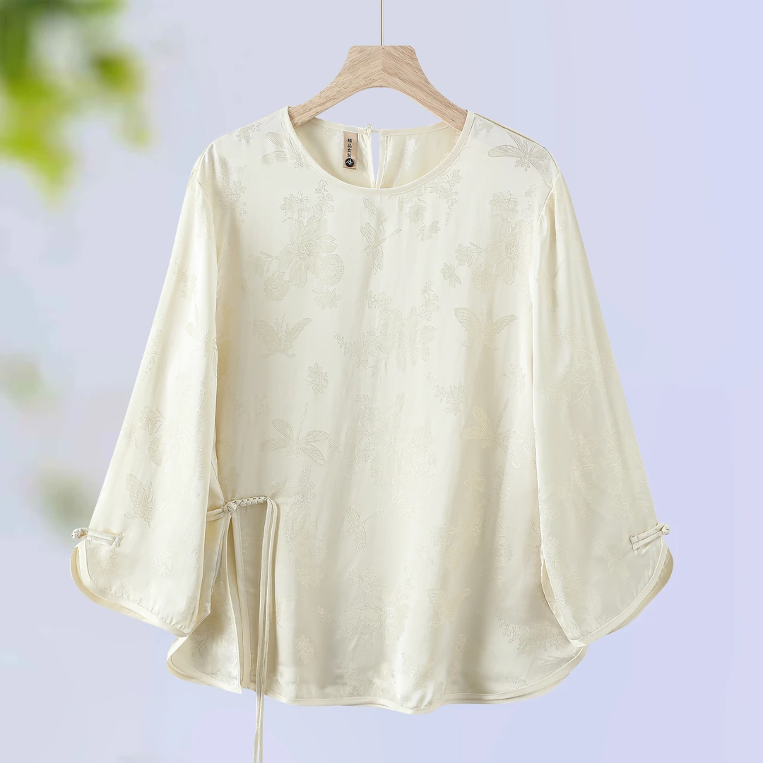 【流苏】2025新款国风气质盘扣独特国风老钱松弛女装女装中国风上衣