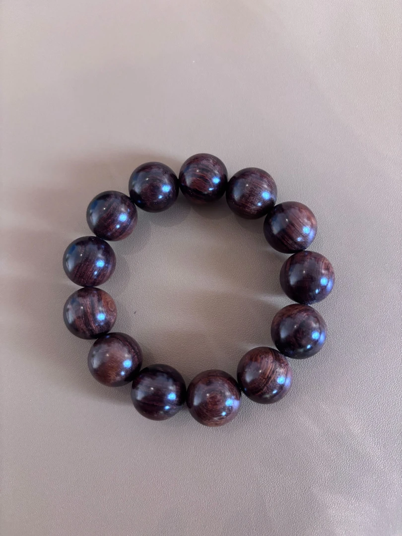 美伢 单圈设计款1.8海南黄花梨手串