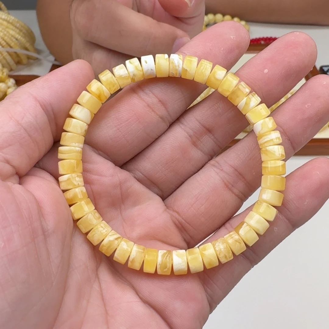 手链琥珀未镶嵌蜜蜡手串