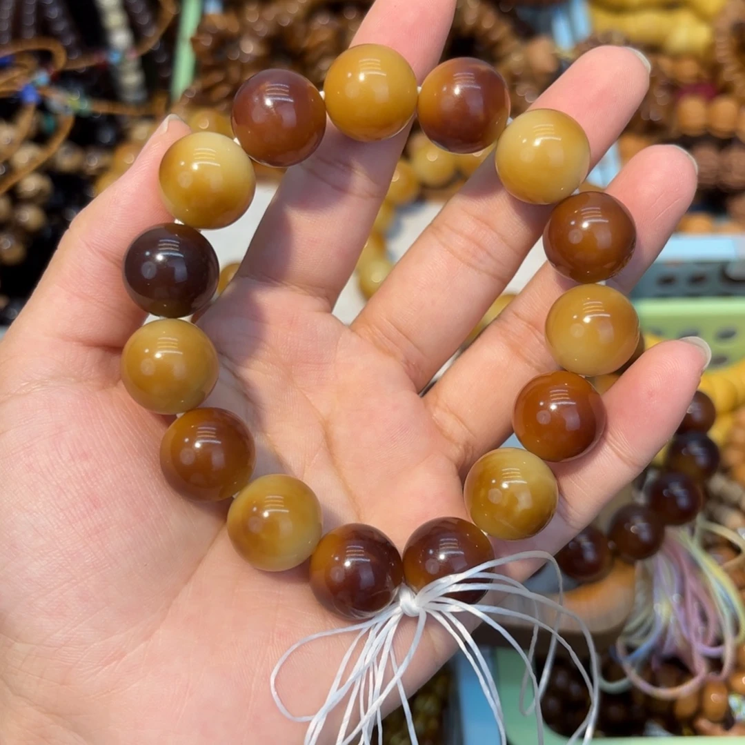 妈***读吊坠白玉菩提小灯泡