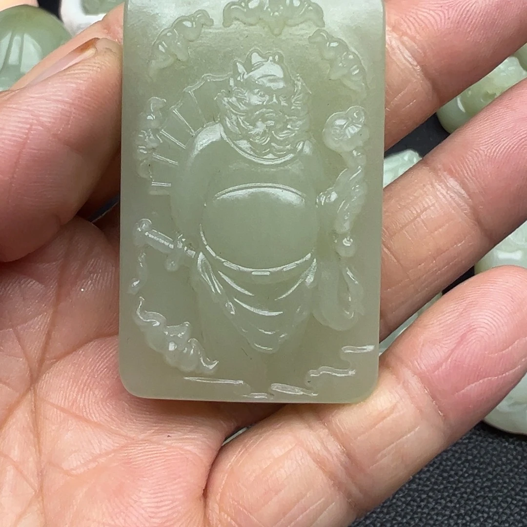 和田玉（糖玉）未镶嵌吊坠(不含链)