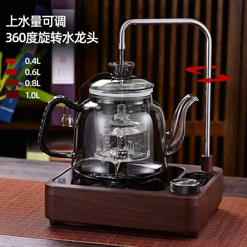 新匠1500W大功率自动上水电陶炉茶壶煮茶器家用智能抽水煮茶器