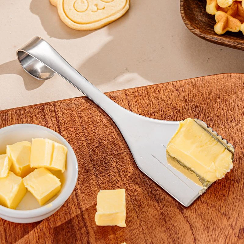 304不锈钢黄油切割刀芝士奶酪切片工具家用烘焙切块器