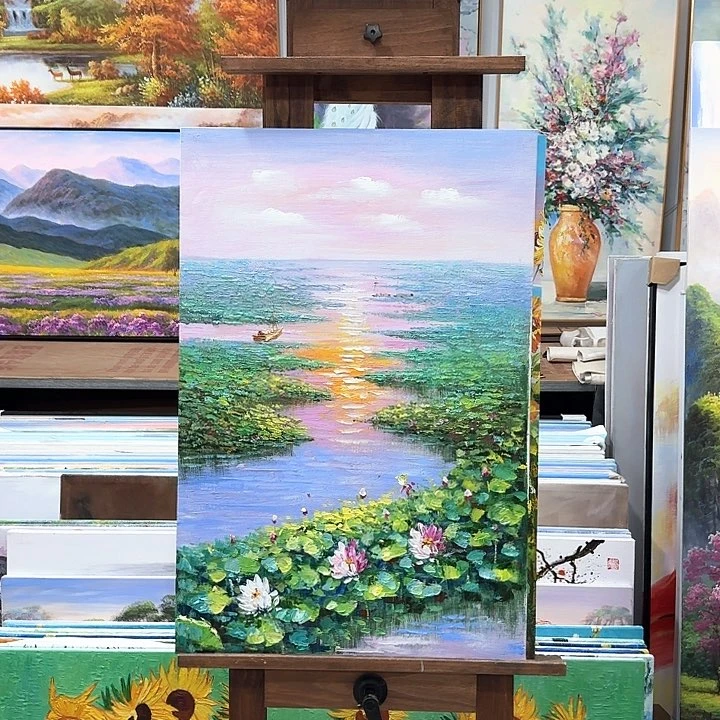 油画6090油画作品展作品展作品集展