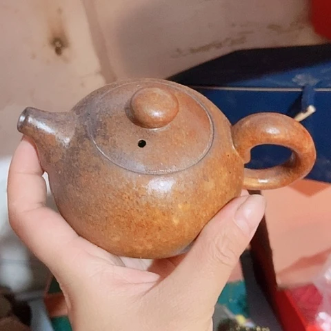 茶壶绿泥宜兴紫砂全手工制作工艺