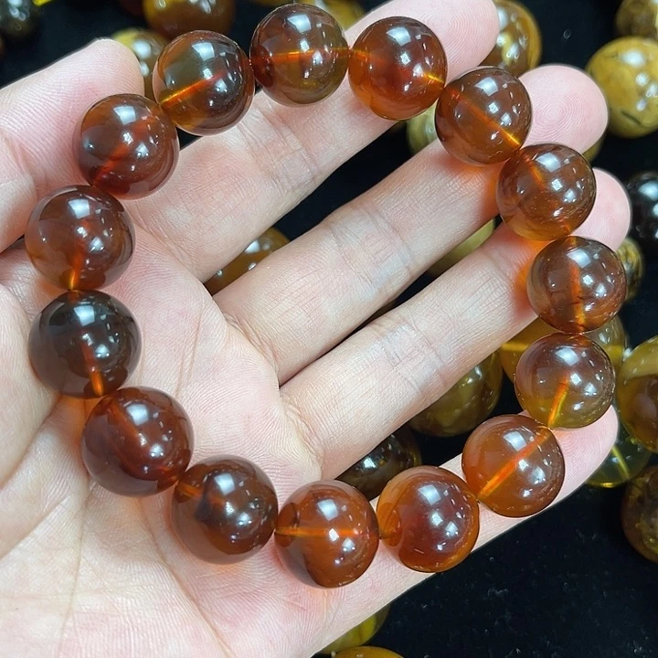琥珀手链未镶嵌血蜜手串15+