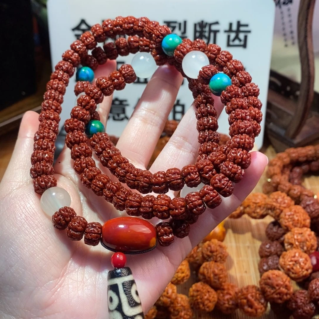 金刚菩提吊坠保**叔10-108老树王配饰