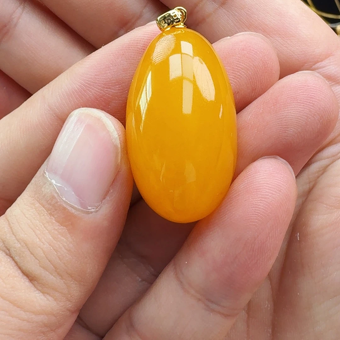 琥珀颈饰银S925镶嵌假一赔十，特价