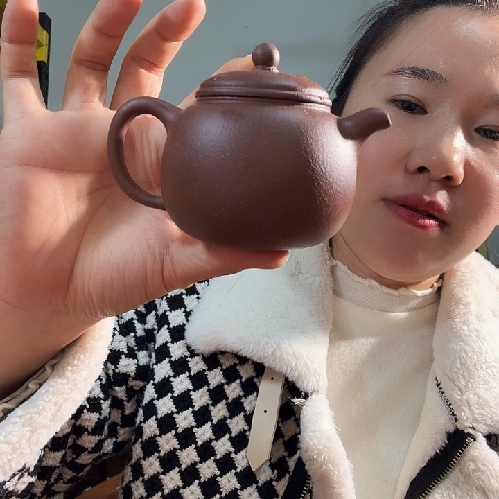 茶壶紫砂紫泥匏尊150cc